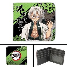 桃園有貨 周邊錢包卡包二次元遊戲鬼滅之刃海賊王路飛短款卡通學生男女豆子