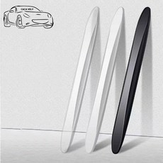 카카블리 문콕방지 자동차 도어가드 차량용 스티커범퍼, 블랙, 4개