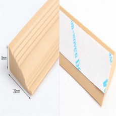 오알엔케이 2P 간편 사용 충격 방지 문턱받침대 문턱단차해소