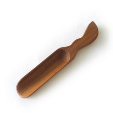 티크나무 차시 (길이 16 cm) 다도구 찻잎 다기도구 차도구 예절세트, 나무, 1개