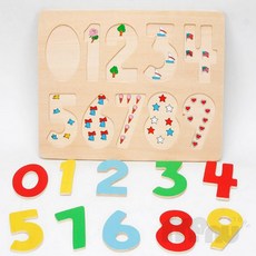 [마누상점] 돌아기선물 도형맞추기 아기선물 비가 숫자놀이퍼즐