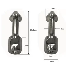 스피어피싱용 스테인리스 스틸 316 밴드 위시본 인서트 로트당 2 개, 없음, 01 레드