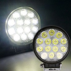 써치라이트 작업용 차량용 오토바이 방수형 led 집중형 [1EA 또는 1set 구성], 1개, 단일옵션