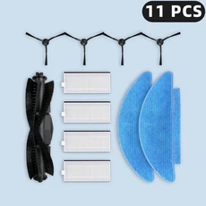 Cecotec Conga Eternal Pet Max X-Treme Ultimate Titanium Vital Parts 액세서리 메인 사이드 브러시 필터, 05 Set C