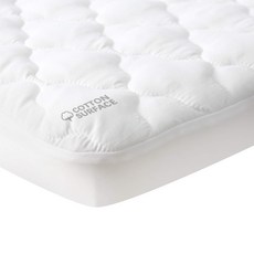 Waterproof Pack and Play Mattress Pad Sheets Fitted (Cover Only) Cotton Fabric Pack and Play Prot, 1, 1개