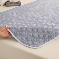 隔尿墊 大號防水可洗老人看護墊 120X150CM, 1個, 升級厚款淺灰 兩條裝可備註花型 ,50X70CM