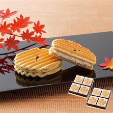 센쥬 센베이 8매입 2박스 화과자 교토과자 교토과자 일본과자 공양 선물 기념품 선물, 2개