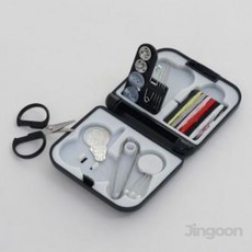 MT 반짇고리 9종 세트 반짇고리통 바느질실세트, 1개