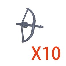 비브랜드 중세 블록 무기 피규어 액세서리 갑옷 헬멧 DIY X011, EA018-10PCS