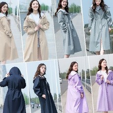 여성 골프 레인코트 나노 발수 코팅 방수 자켓 후드 야외 활동 등산 캠핑 비옷, 1개, 상세페이지 참조