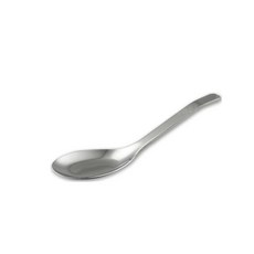 OSAMA王樣日式304不銹鋼兒童湯匙，厚料安全，圓潤匙面，寶寶自主進食好幫手