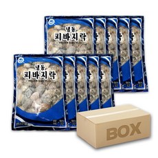 피바지락 냉동 500g 10봉 5kg 박스 6/80 세척 해감 도매, 10개
