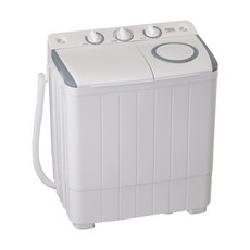 IDEAL 愛迪爾 4.2KG 迷你雙槽洗衣機 E0731/E0732 系列 玻璃/塑料款, E0731G(灰色塑料款)