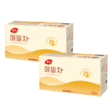 동서 메밀차 100t + 100t, 100개입, 2개, 1.5g