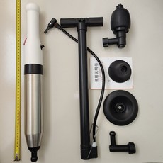不銹鋼 疏通器 高氣壓 疏通工具, 不銹鋼小款    高配版
