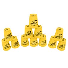 스포츠스태킹 공인컵 스탠다드-옐로우, 1개