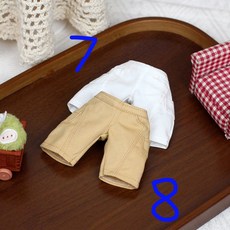 팝마트지거 지가 Zsiga 20cm 액션 피규어 관절인형 인형옷 인형불포함, 일반포장, 화이트 팬츠 (넘버 7번)