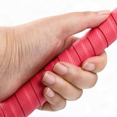 테니스오버그립 오버 그립 골프 테니스 배드민턴 손잡이 라켓 테이프, 핑크