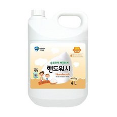 버블윅 순파우다 손세정제 대용량 핸드워시 4L, 1개