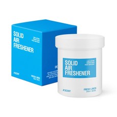 에이센트 차량용 고체 탈취제 강력 냄새제거 프레쉬 린넨, 1개, 210g