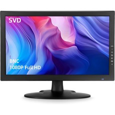 시큐리티비디오다이렉트 SVD 10.1인치 풀 HD 2메가픽셀 메탈 프레임 가변형 마운트 RV 보트 CCTV용 산업용 모니터 HDMI BNC 입력 지원, 18.5-inch-2D LED, 1개
