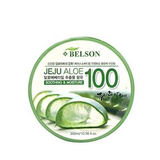 a벨슨 제주 알로에베라 100 수딩젤 300ml+300ml, 2개