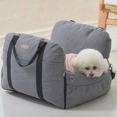레드퍼피 강아지카시트 홀푸스 카시트 그레이 애견 반려견 차량용카시트, 1개, 상세페이지 참조