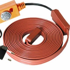 샵앤샵 동파방지 열선 3M 수동 전원 겨울용 수도 배관 히터선, 1개