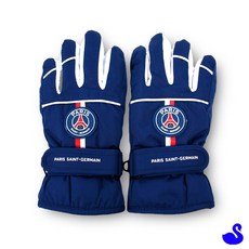 BS 스키장갑 PSG 로고 아동 장갑 네이비 택1 방한장갑 손목밴드형장갑 방한용품
