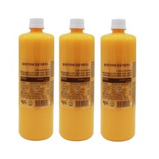 탐라원 [한라봉 감귤] 착즙 홈 카페 음료베이스 1L*3EA, 3개, 1L
