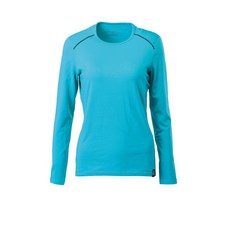 荒野wildland 女輕量鍺纖維親膚保暖衣 W2665-110冰河藍