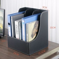 책상밑서랍 데스크정리 트레이 수납함 서랍장 책상위, 1개, G. 블랙곡선형 3열 파일 홀더