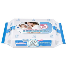貝恩嬰兒保養柔濕巾80抽20抽，上蓋設計，口手專用，溫和清潔寶寶肌膚, 3個, 20張, 147g