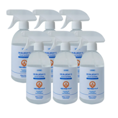 닥터블루데이에스 뿌리는 손소독제 알콜 스프레이 대용량 hand sanitizer 500ml, 6개, 500g