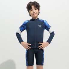 티막 남아동 생존수영 래쉬가드 2PC MKF1852