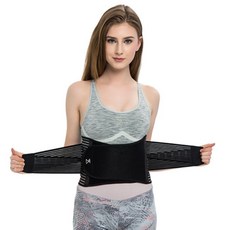 [무배]머슬아트 허리 보호대 디스크 자세 압박 고정 헬스, 1개, 단일
