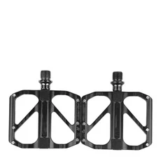 사이클링 페달 좋은 그립 초경량 미끄럼 방지 발판 MTB 베어링 알루미늄 합금 플랫 자전거 액세서리, 02 R67 Black