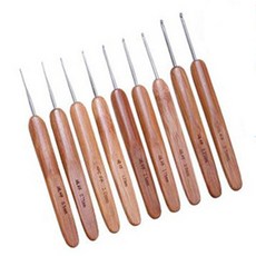 솜다락 원목 코바늘 세트 뜨개질용품