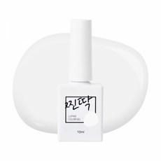 찐딱 프리미엄 네일아트 젤컬러 젤네일, 1개, 10ml, JJ053 (시럽화이트)