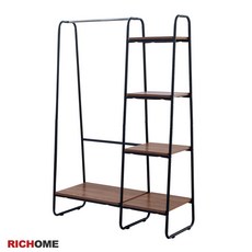 RICHOME 桑妮衣櫥架 2色可選, 胡桃色