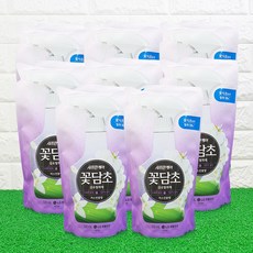 샤프란 꽃담초 섬유탈취제 리필 320mL 자스민꽃 x8개, 8개