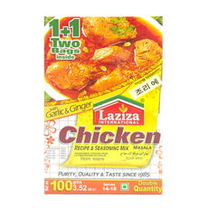 S.N. FOOD LAZIZA CHICKEN MASALA 치킨 마살라, 100g, 1개