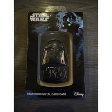 星際大戰 STARWARS 名片盒-黑武士野獸國正版授權 金屬質感輕巧便攜