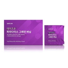 [공식/ 홈쇼핑 정품] 데이즈온 파라다이스 그레인 버닝 다이어트 보조제 (1박스)28정, 1개, 28정