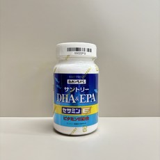 SUNTORY三得利 DHA&EPA+芝麻明E (有效期限2027.04), 1個, 120顆