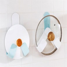 어반블루 접착 스텐걸이 주방정리용품, 원형