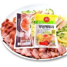 베이징덕 북경오리슬라이스와 겨자양념해파리세트 총 700G 일품요리