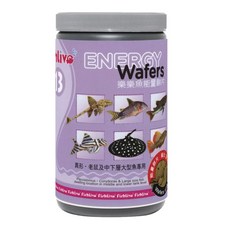 Fishlive 樂樂魚能量餅片 異形底棲魚飼料, 1個, 960ml