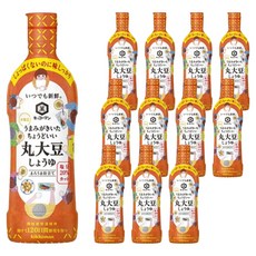 KIKKOMAN 龜甲萬 常保新鮮 全豆醬油 馬羅馬風格, 12個, 620ml