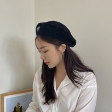 [뜨개DIY] 실키 베레모 / 실키울로 코바늘 빵모자 뜨기(영상포함), 02 오트밀베이지, 1개